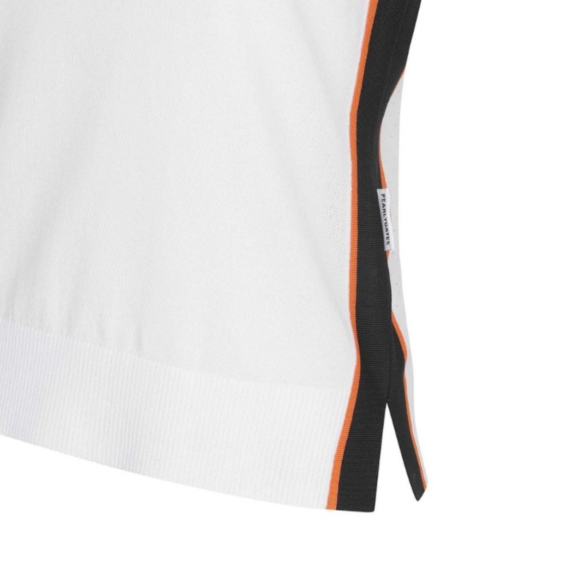 (パリゲイツ) 女性用カラーブロックノースリーブカラーニット (パリゲイツ) 女性用カラーブロックノースリーブカラーニット