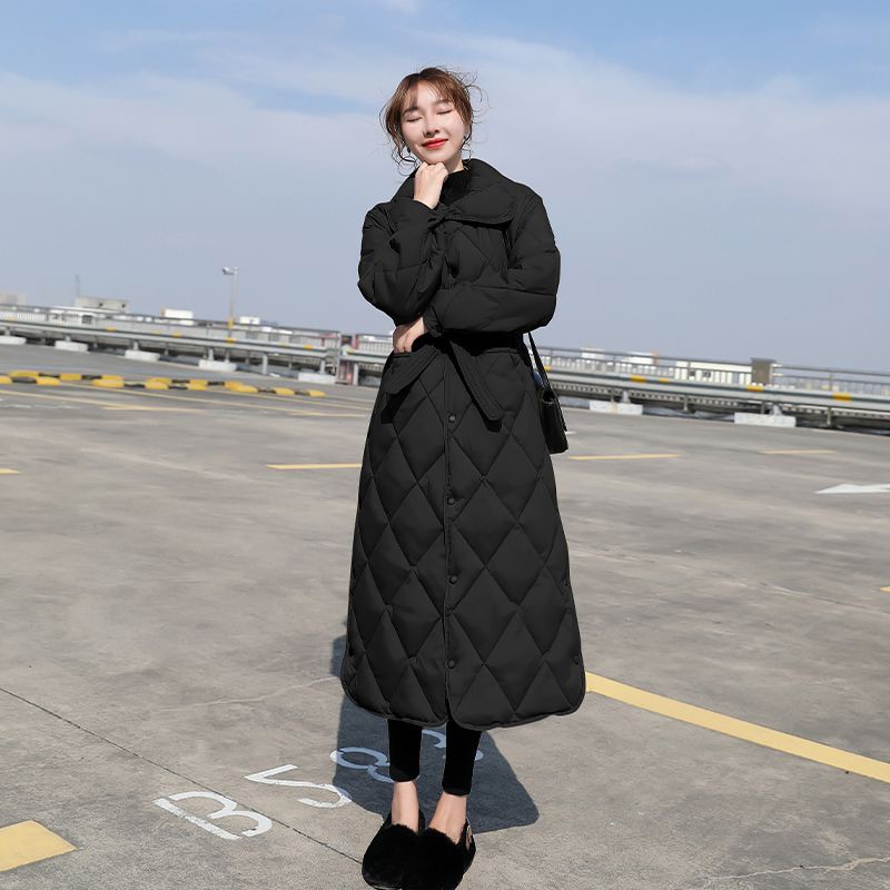アウター コート ロングコート キルティングコート 長袖 ハイネック 襟付き 前開き ボタン ポケットウエストベルト 中綿 かわいい 大人可愛い きれいめ シンプル 上品 おしゃれ かっこいい