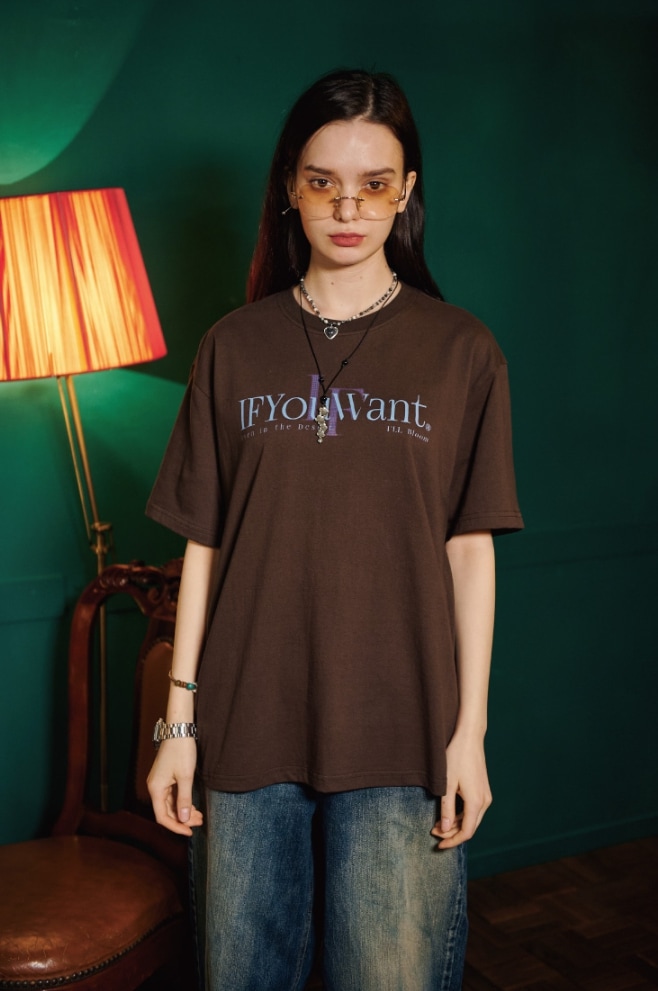 【IFYOUWANT】modern logo TEE 【IFYOUWANT】modern logo TEE