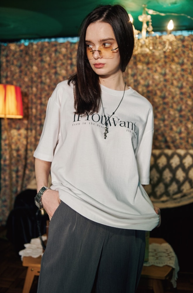 【IFYOUWANT】modern logo TEE 【IFYOUWANT】modern logo TEE