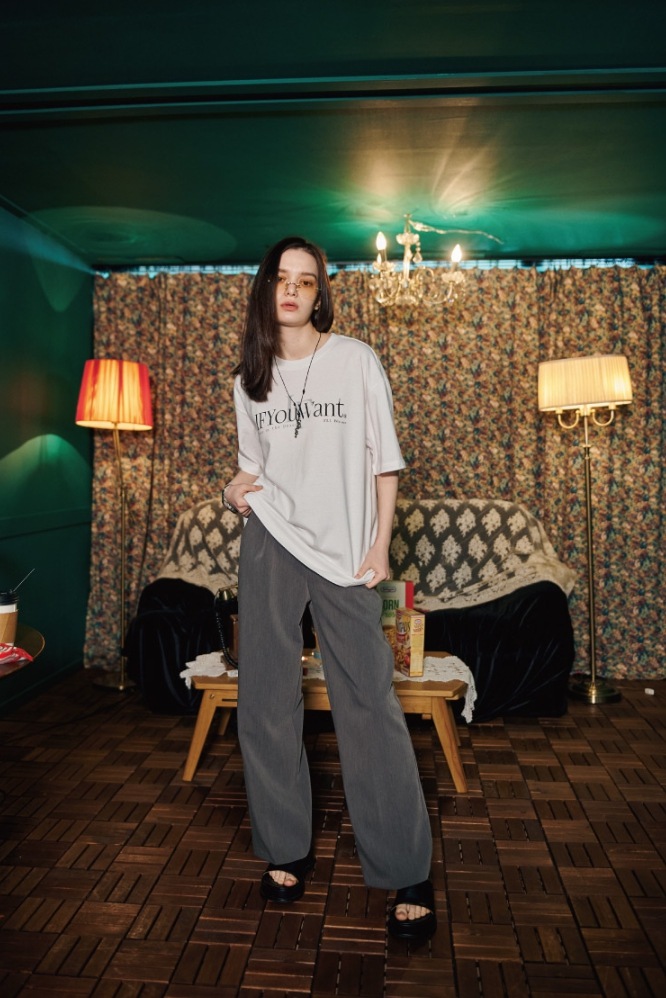 【IFYOUWANT】modern logo TEE 【IFYOUWANT】modern logo TEE