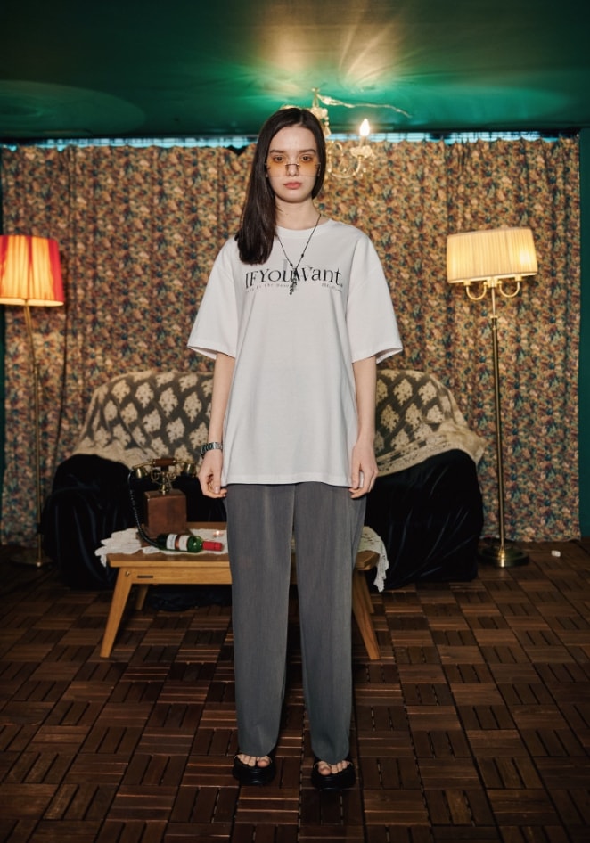 【IFYOUWANT】modern logo TEE 【IFYOUWANT】modern logo TEE