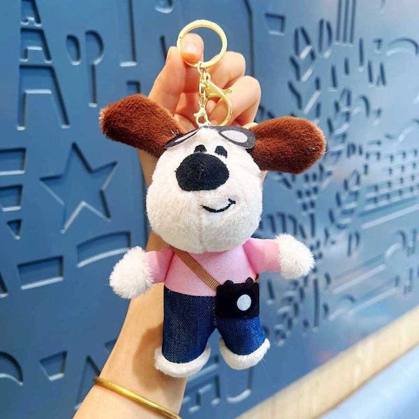 Qoo10] かわいい犬キーホルダースクールバッグペン