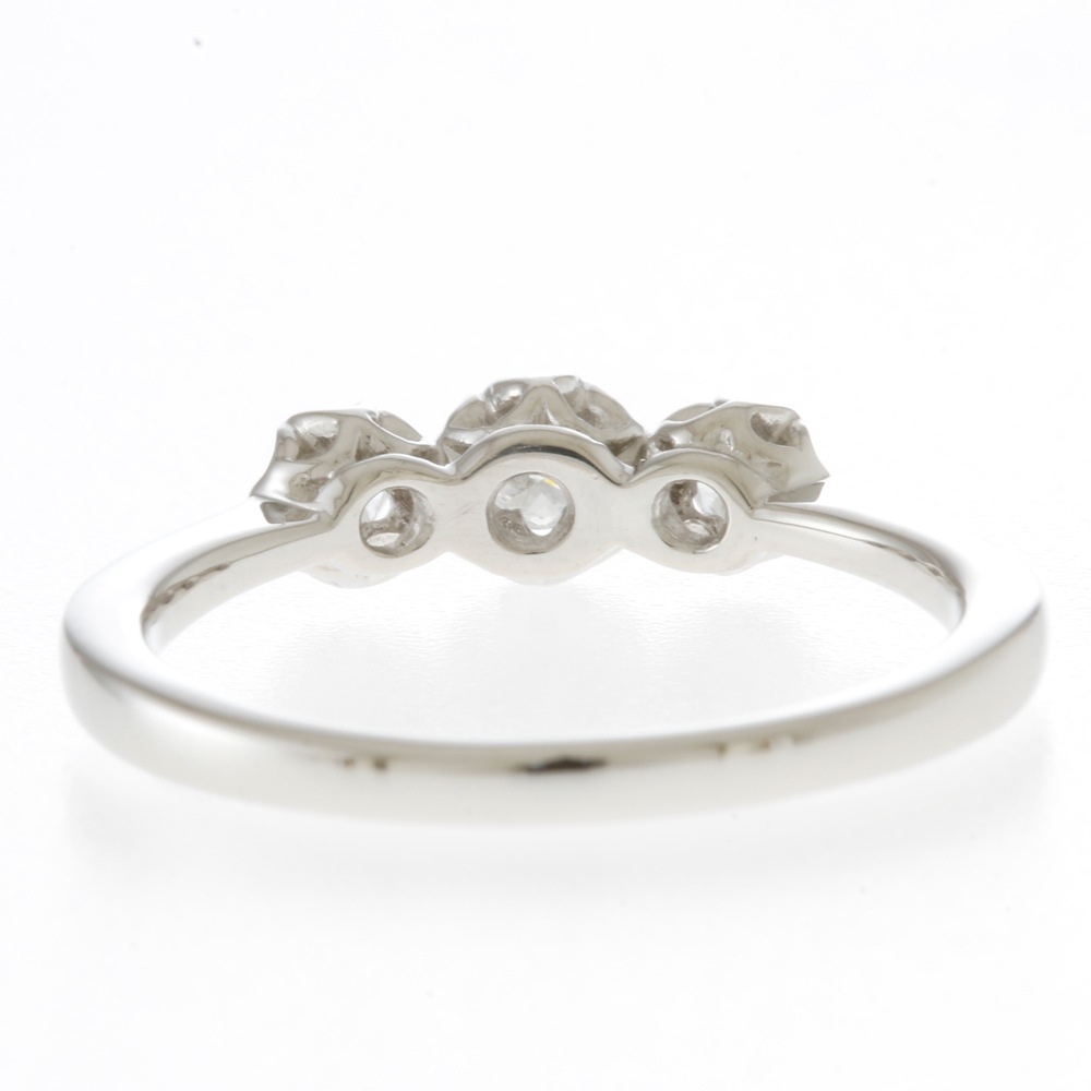 リング 指輪 13号 Pt900プラチナ ダイヤモンド 中古 美品 リング 指輪 13号 Pt900プラチナ ダイヤモンド 中古 美品