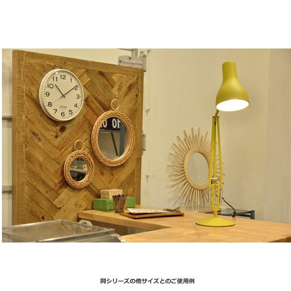 鏡 壁掛け ミラー アジアン 丸型 円形 インテリア