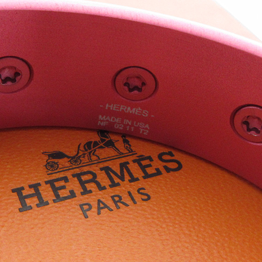 エルメス HERMES バングル ブレスレット コリエドシアン メドール/アルミニウム ピンク レディース s0672g エルメス HERMES バングル ブレスレット コリエドシアン メドール/アルミニウム ピンク レディース s0672g