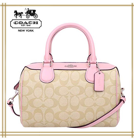 Coach mini 2024 bennett satchel pink