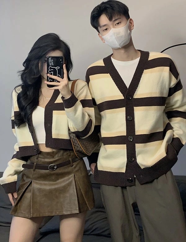 カーディガン セーター ペアルック メンズ レディース お祝い プレゼント クリスマス ニット ベージュ 秋冬 カップル 恋人 親友 友達 姉妹 韓国 おしゃれ 可愛い かわいい 暖かい トップス 旅 カーディガン セーター ペアルック メンズ レディース お祝い プレゼント クリスマス ニット ベージュ 秋冬 カップル 恋人 親友 友達 姉妹 韓国 おしゃれ 可愛い かわいい 暖かい トップス 旅