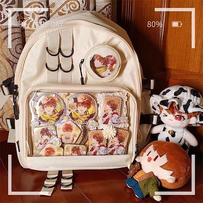 Qoo10] 痛バッグ 痛バ ぬい アクスタ 缶バッチ : バッグ・雑貨