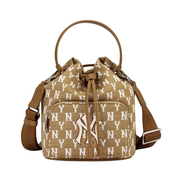 Qoo10 - MLB KOREA Monogram Jacquard Bucket Bag : Bag & Wallet