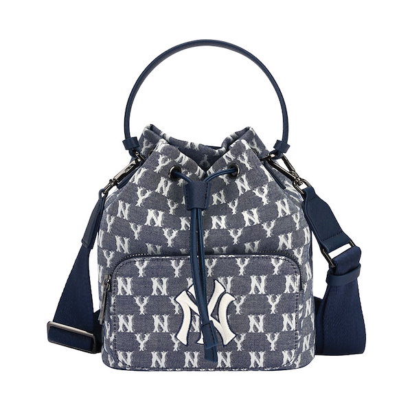 Qoo10 - MLB KOREA Monogram Jacquard Bucket Bag : Bag & Wallet