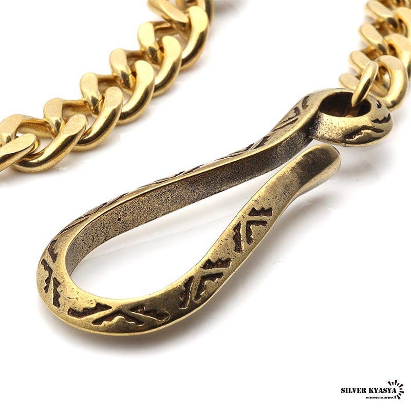 ナホバウォレットチェーン ゴールド [wc032]