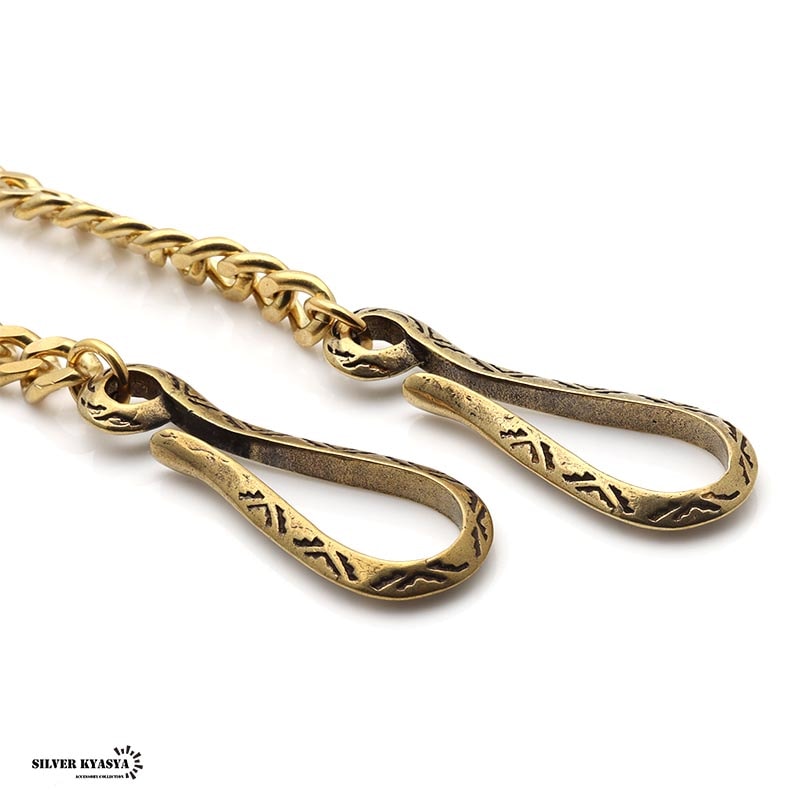 ナホバウォレットチェーン ゴールド [wc032]