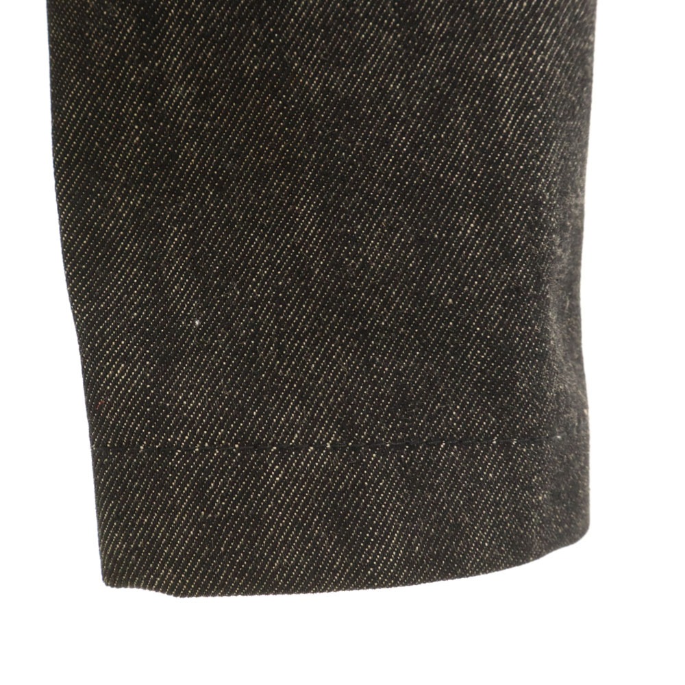 イタリア製 デニムジャケット 38 ブラック レディース