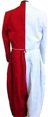 変形学生服 紅白学ラン (上下セット) コスチューム 仮装 変装 文化祭 イベント コスプレ衣装 変形学生服 紅白学ラン (上下セット) コスチューム 仮装 変装 文化祭 イベント コスプレ衣装