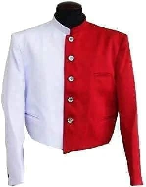 変形学生服 紅白学ラン (上下セット) コスチューム 仮装 変装 文化祭 イベント コスプレ衣装 変形学生服 紅白学ラン (上下セット) コスチューム 仮装 変装 文化祭 イベント コスプレ衣装