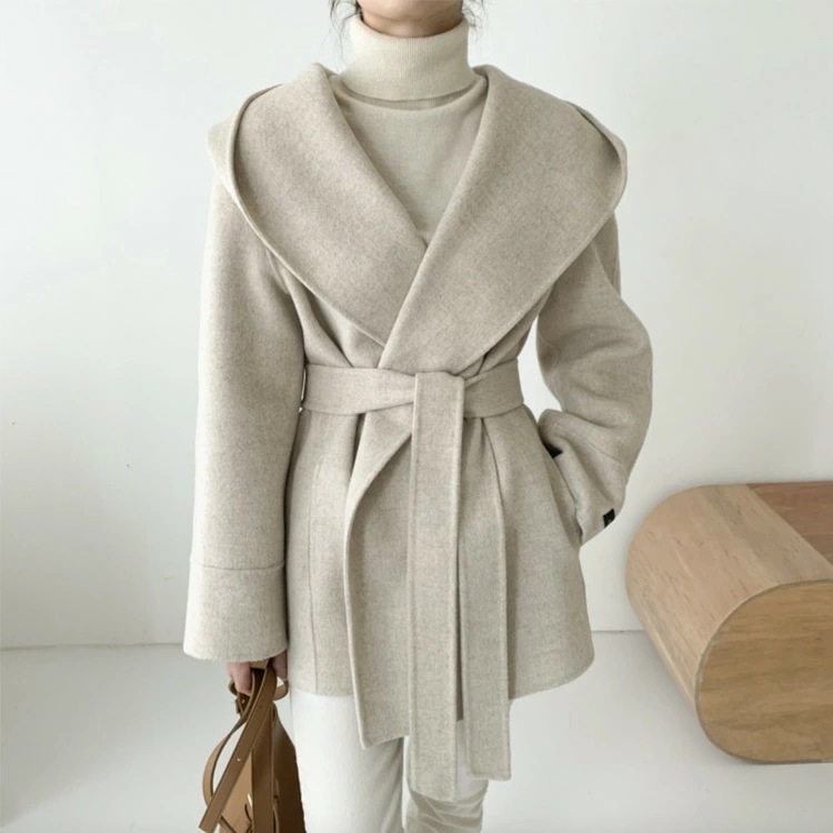 コート レディース ショート丈 アウター ショールカラー ガウン 秋 冬 秋冬 ポケット エレガント フード ベルト おしゃれ シンプル きれいめ ホワイト ブラック ベージュ コート レディース ショート丈 アウター ショールカラー ガウン 秋 冬 秋冬 ポケット エレガント フード ベルト おしゃれ シンプル きれいめ ホワイト ブラック ベージュ