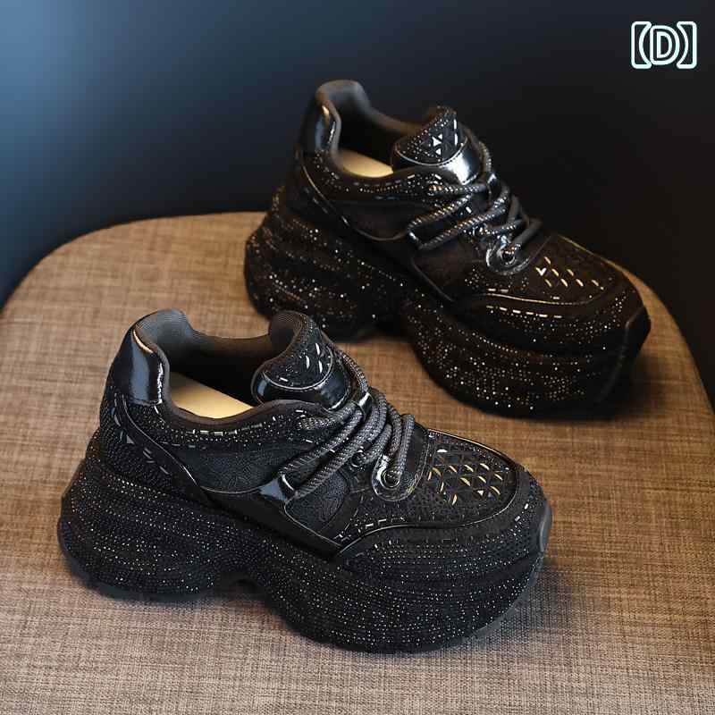 厚底 スニーカー キラキラ ラインストーン かっこいい 韓国系 ダッドスニーカー 個性的 黒 ブラック グレー シルバー 輝く クリスタル スタッズ 目立つ 高級感 オルチャン系 女子 ハイテクスニー 厚底 スニーカー キラキラ ラインストーン かっこいい 韓国系 ダッドスニーカー 個性的 黒 ブラック グレー シルバー 輝く クリスタル スタッズ 目立つ 高級感 オルチャン系 女子 ハイテクスニー