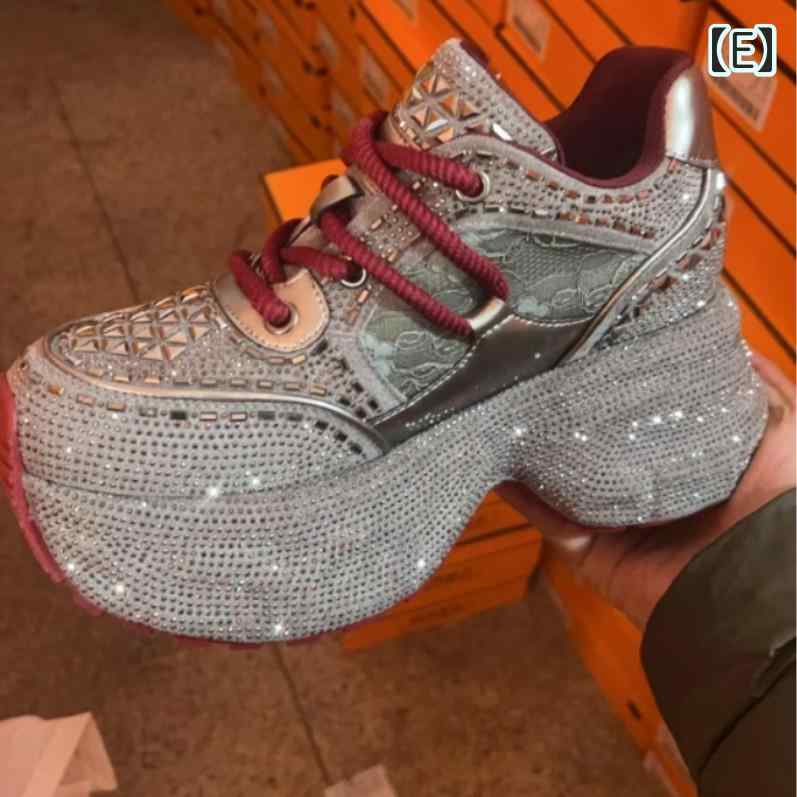 厚底 スニーカー キラキラ ラインストーン かっこいい 韓国系 ダッドスニーカー 個性的 黒 ブラック グレー シルバー 輝く クリスタル スタッズ 目立つ 高級感 オルチャン系 女子 ハイテクスニー 厚底 スニーカー キラキラ ラインストーン かっこいい 韓国系 ダッドスニーカー 個性的 黒 ブラック グレー シルバー 輝く クリスタル スタッズ 目立つ 高級感 オルチャン系 女子 ハイテクスニー