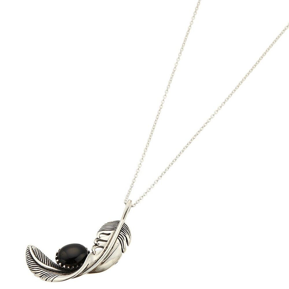 ネックレス メンズ シルバー925製 天然石 フェザー ターコイズ オニキス 羽根 捻り イーグル ネックレス メンズ シルバー925製 天然石 フェザー ターコイズ オニキス 羽根 捻り イーグル