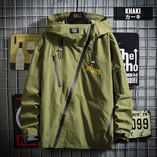 ウインドブレーカーメンズマウンテンパーカーアウターパーカーマンパお洒落フード付きジャケットアウター ウインドブレーカーメンズマウンテンパーカーアウターパーカーマンパお洒落フード付きジャケットアウター