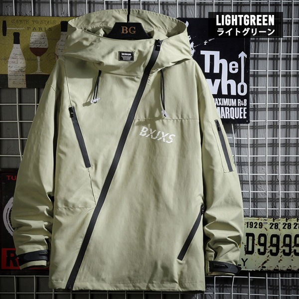 ウインドブレーカーメンズマウンテンパーカーアウターパーカーマンパお洒落フード付きジャケットアウター ウインドブレーカーメンズマウンテンパーカーアウターパーカーマンパお洒落フード付きジャケットアウター