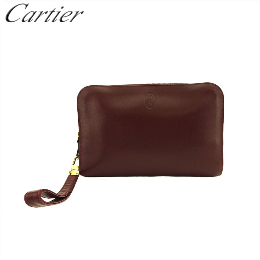 高級品】Cartier カルティエ クラッチバッグ マストライン
