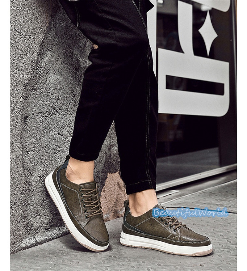 シークレットシューズ メンズ8cm 6cm 4cm UP シークレットスニーカー 背が高くなる靴 厚底 紳士靴 快適 通気性 走れる靴 スニーカー24nanszgx45