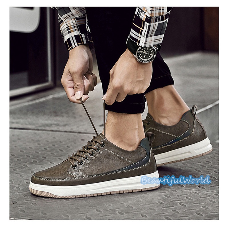 シークレットシューズ メンズ8cm 6cm 4cm UP シークレットスニーカー 背が高くなる靴 厚底 紳士靴 快適 通気性 走れる靴 スニーカー24nanszgx45