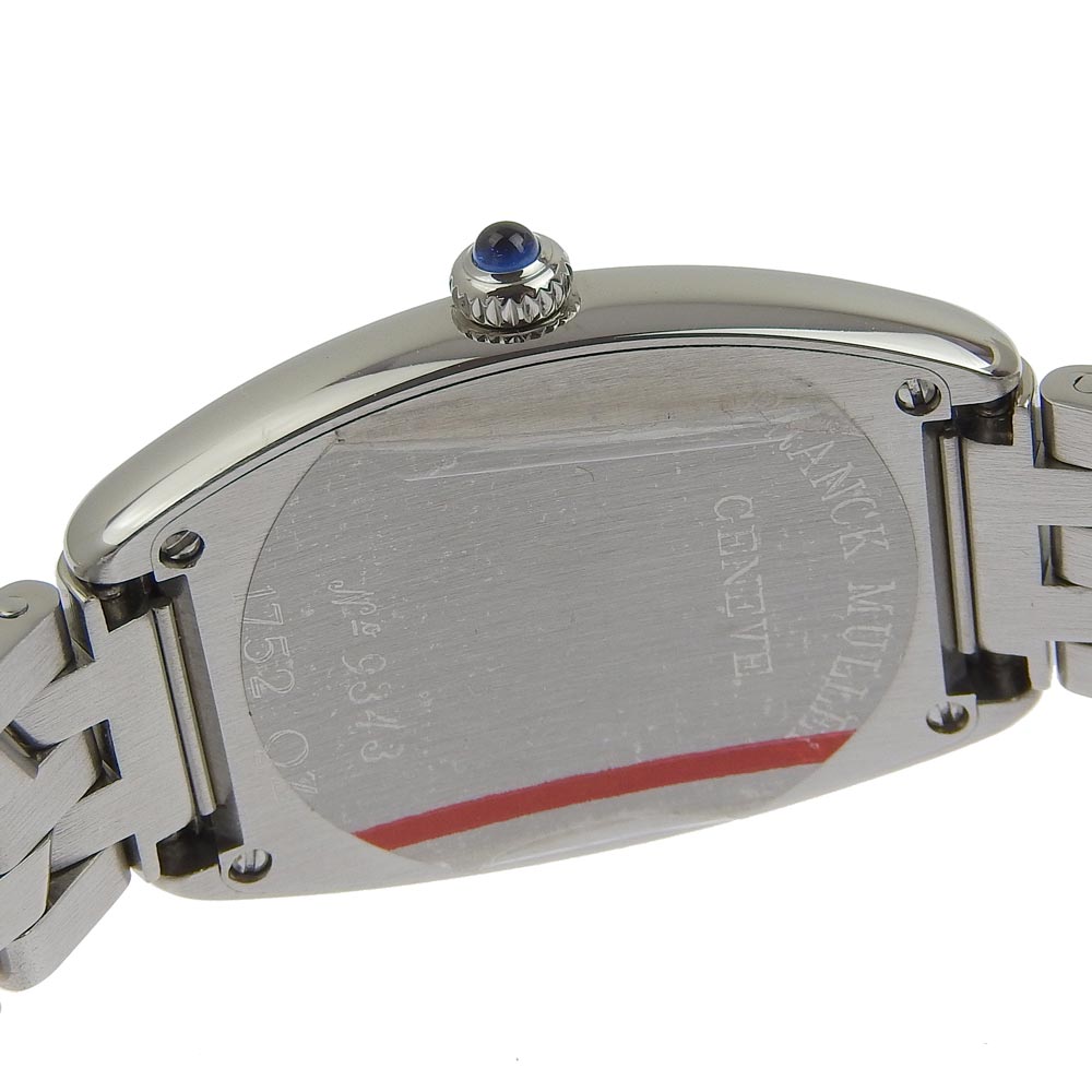 トノーカーベックス 1752QZ 腕時計 ステンレススチール クオーツ アナログ表示 レディース 黒文字盤 中古品 A-ランク トノーカーベックス 1752QZ 腕時計 ステンレススチール クオーツ アナログ表示 レディース 黒文字盤 中古品 A-ランク