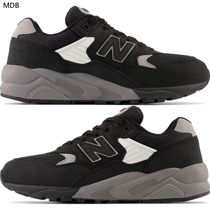 全4色　D幅 メンズ レディース NB 580 スニーカー シューズ 紐靴 ローカット MT580MDBD MT580MG2D MT580VA2D MT580VB2D