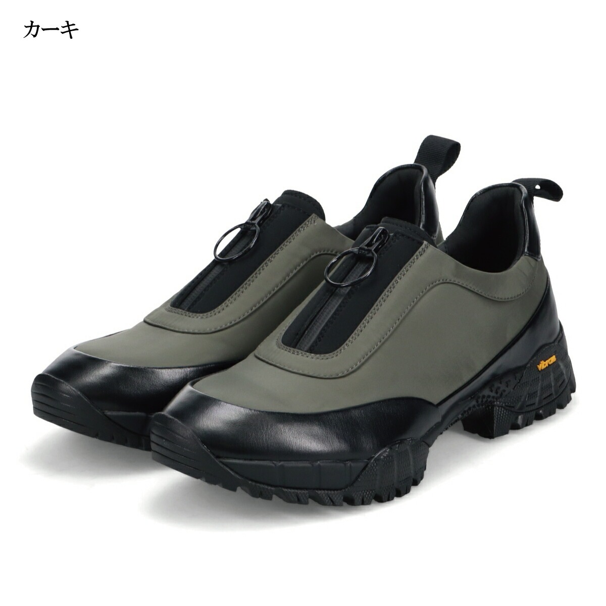 VIBRAMソールセンタージップスニーカー 24230599 whoop-de-doo フープディドゥ