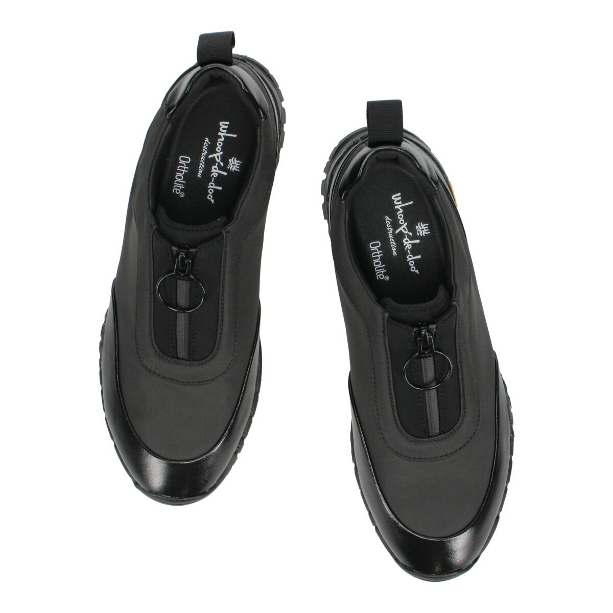 VIBRAMソールセンタージップスニーカー 24230599 whoop-de-doo フープディドゥ