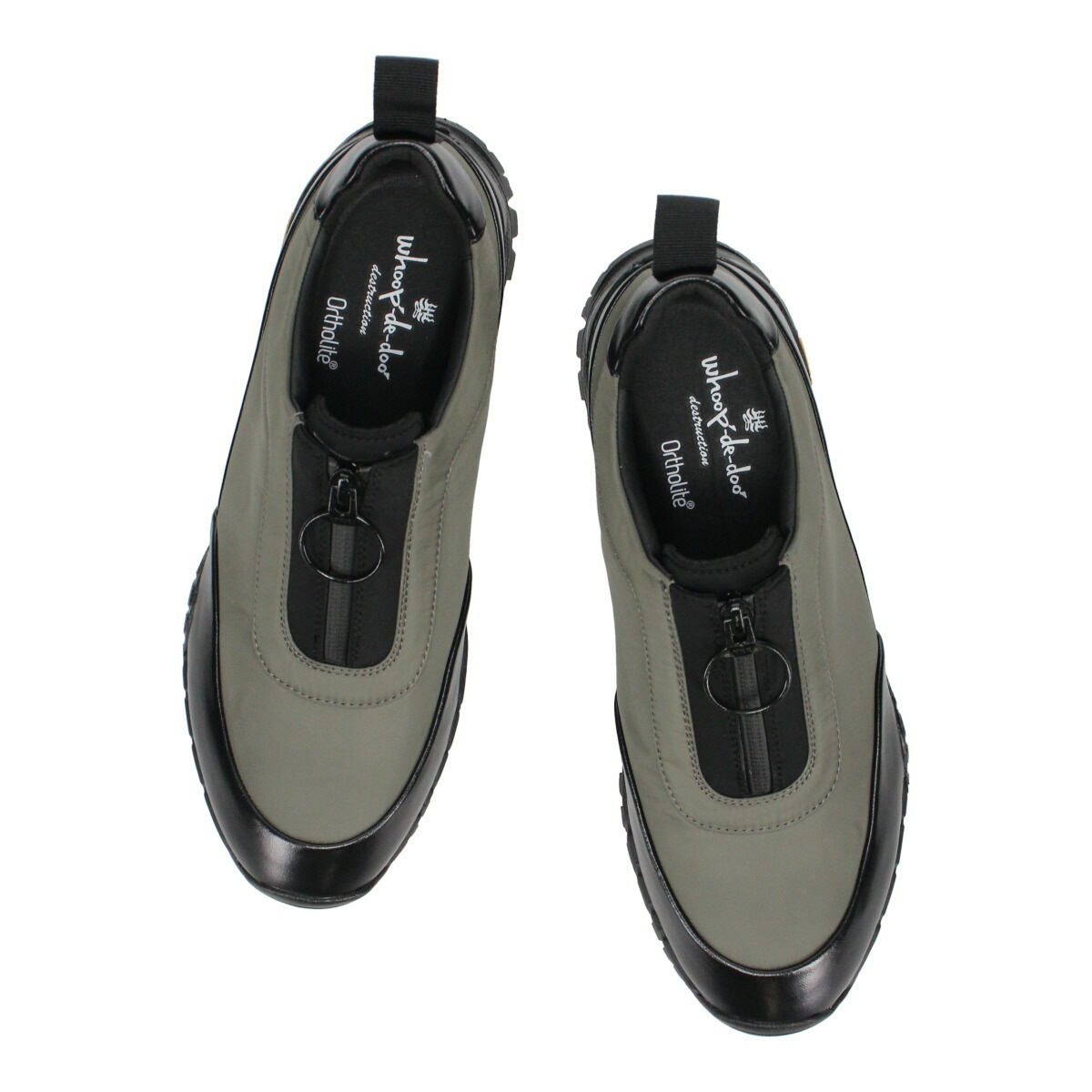 VIBRAMソールセンタージップスニーカー 24230599 whoop-de-doo フープディドゥ