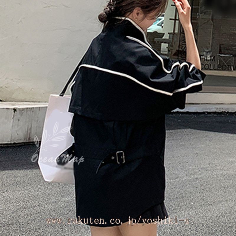 ショートトレンチ トレンチコート レディース ショート丈 スプリングコート Aライン トレンチジャケット ショートコート オフィス 通勤 エレガント 春トレンチ コート カジュアル フォーマル おでか