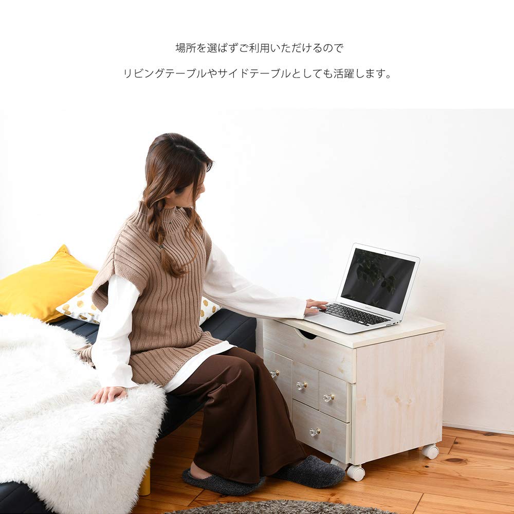 ドレッサー テーブル 化粧台 伸縮 キャスター付き ホワイト ドレッサー テーブル 化粧台 伸縮 キャスター付き ホワイト