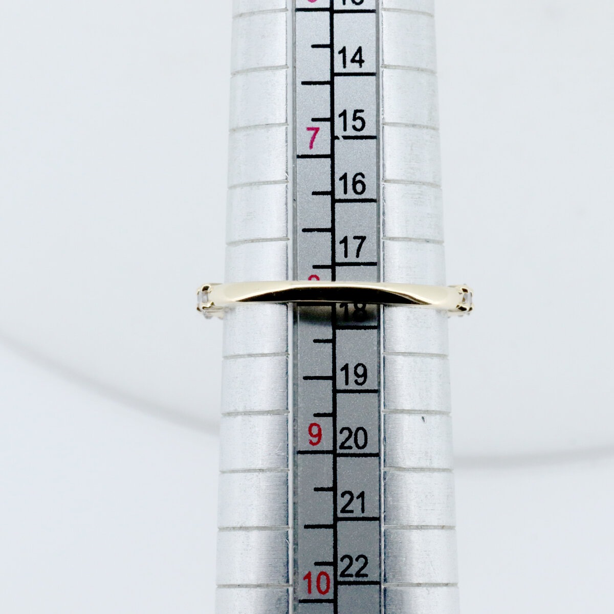 GSTV ハーフエタニティ ブラウン ダイヤモンド リング 指輪 1.00ct 16.5号 K18YG(18金 イエローゴールド) 質屋出品 GSTV ハーフエタニティ ブラウン ダイヤモンド リング 指輪 1.00ct 16.5号 K18YG(18金 イエローゴールド) 質屋出品