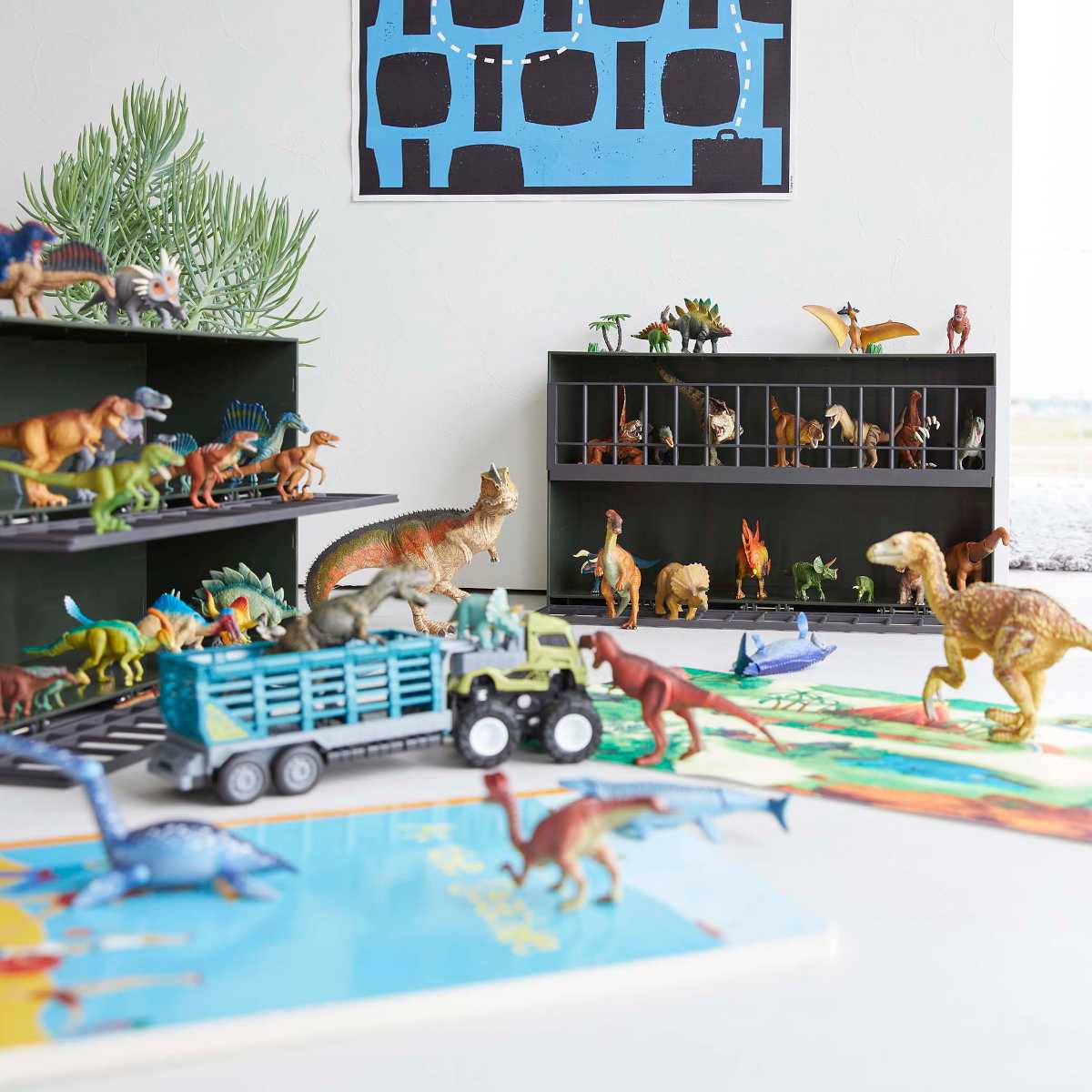 tower 恐竜&アニマル収納ケージ タワー ワイド 2段 山崎実業 タワーシリーズ フィギアケース フィギア入れ 大容量 ディスプレイケース 収納ケース フィギア おもちゃ 恐竜 動物 模型 tower 恐竜&アニマル収納ケージ タワー ワイド 2段 山崎実業 タワーシリーズ フィギアケース フィギア入れ 大容量 ディスプレイケース 収納ケース フィギア おもちゃ 恐竜 動物 模型