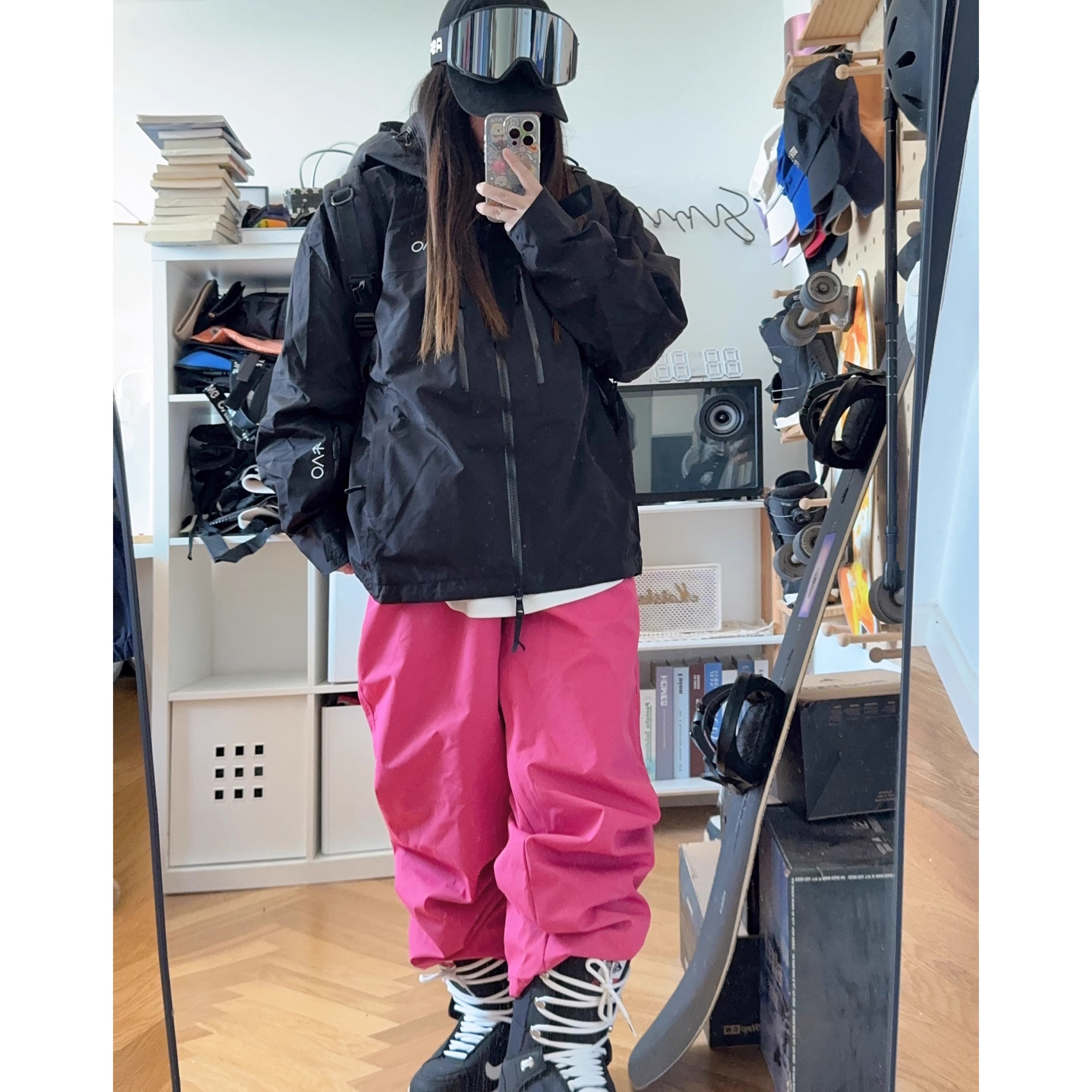 新品(1~3日で出荷)スノーボードウェア 単品 パンツ メンズ レディース ズボン ゆったり ボトムス 裏起毛 無地 ローズ スノーウェア スキーウェア スノボウェア 風 防風 防 新品(1~3日で出荷)スノーボードウェア 単品 パンツ メンズ レディース ズボン ゆったり ボトムス 裏起毛 無地 ローズ スノーウェア スキーウェア スノボウェア 風 防風 防