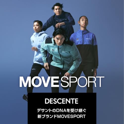 [ムーブスポーツ] 半袖ポロシャツ 【amazon限定】 デサント 半袖 吸汗速乾 ストレッチ トレーニング メンズ WH00 3L