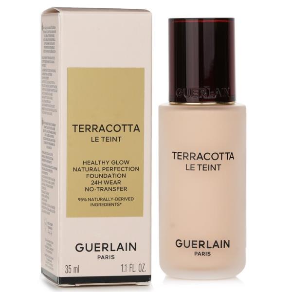 terracotta le teint healthy glow natural perfection foundation 24h wear n transfer - #1c cool 35ml terracotta le teint healthy glow natural perfection foundation 24h wear n transfer - #1c cool 35ml