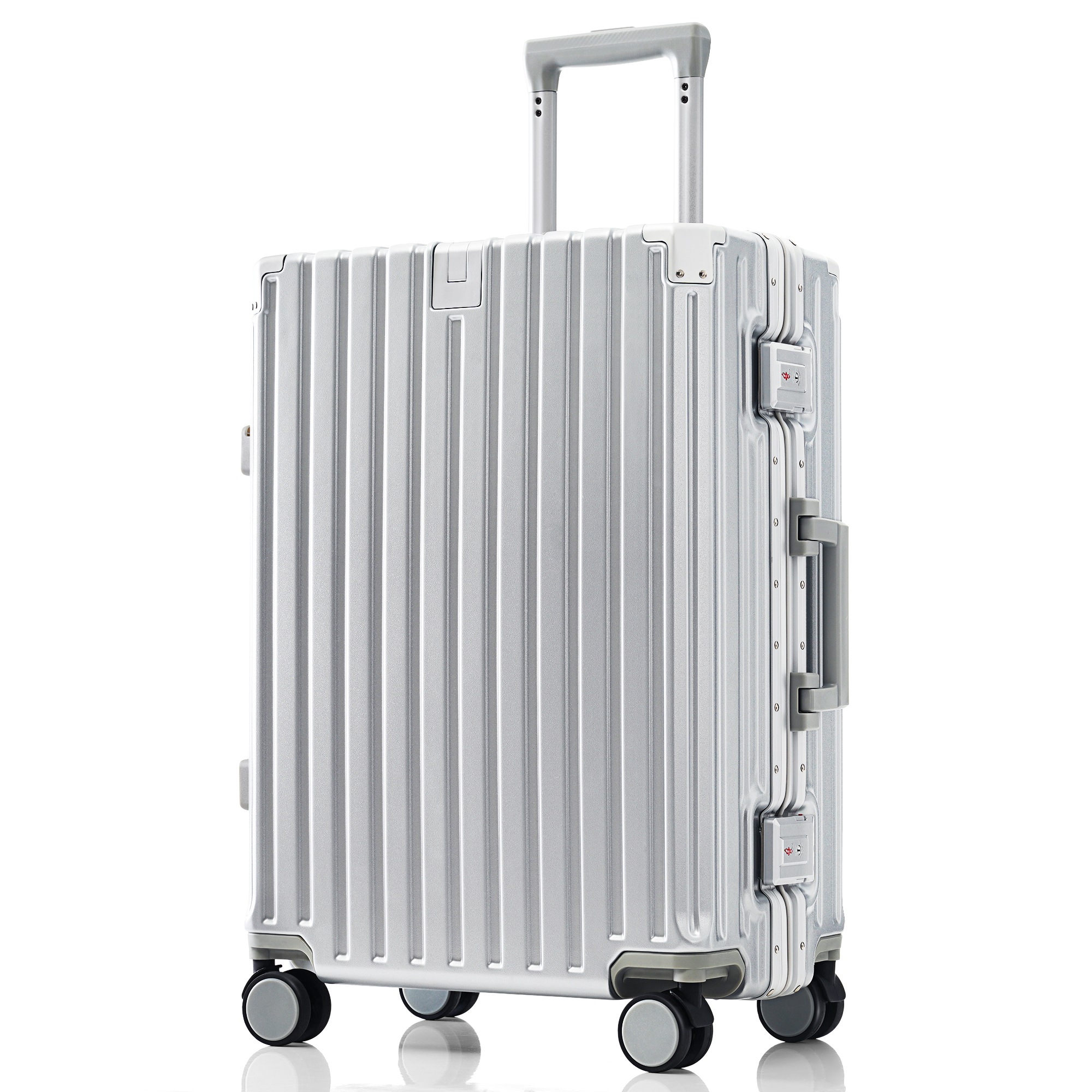 【国内出荷】スーツケース キャリーケース キャリーバッグ Lサイズ フレームタイプ アルミ USBポート付き カップホルダー フック式底足 リンクホルダー 軽量 おしゃれ 電車 静音 海外 高級感 T 【国内出荷】スーツケース キャリーケース キャリーバッグ Lサイズ フレームタイプ アルミ USBポート付き カップホルダー フック式底足 リンクホルダー 軽量 おしゃれ 電車 静音 海外 高級感 T