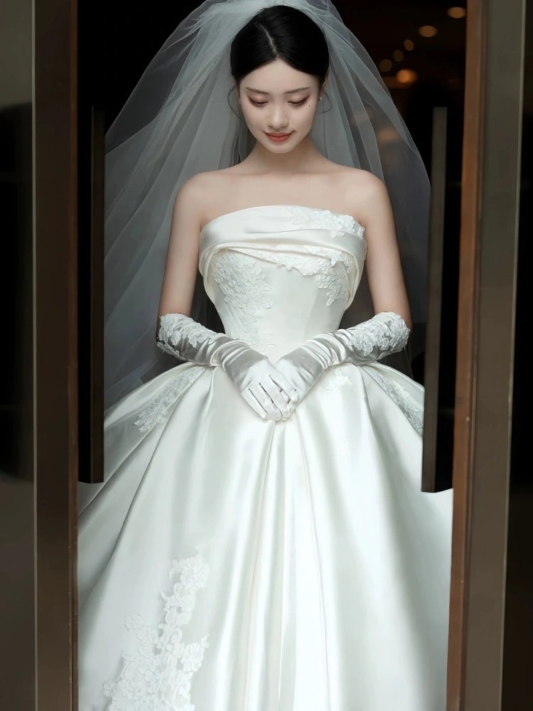 パーティードレス大人気 新商品 高級感 気質 花嫁ロングドレス 成人式