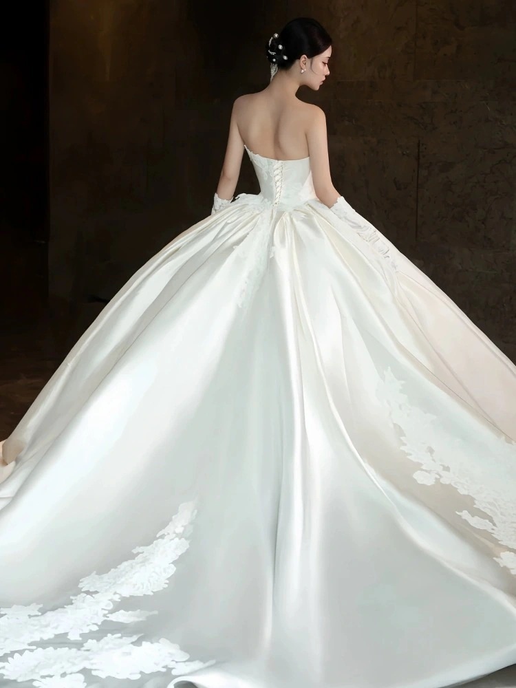 パーティードレス大人気 新商品 高級感 気質 花嫁ロングドレス 成人式