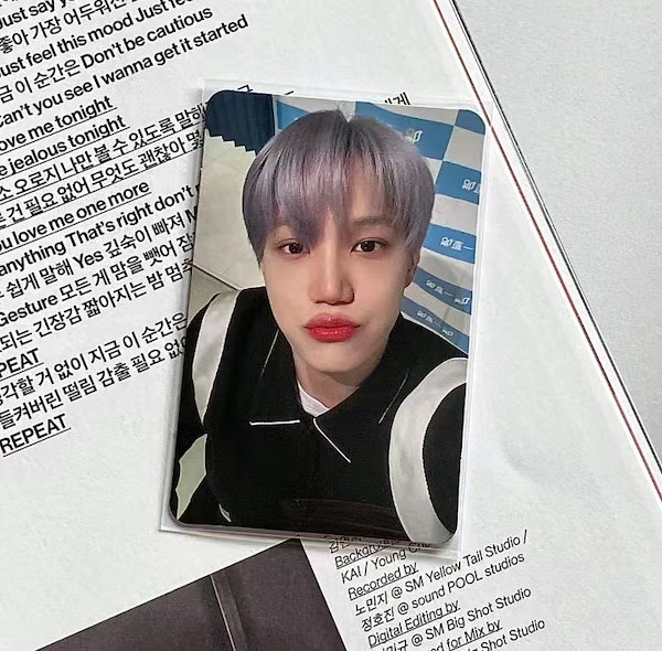 アメリカ通販ファッション エクソ ミュージアム トレカ（EXO カイ KAI SMTOWN STUDIO 4 タレントカード