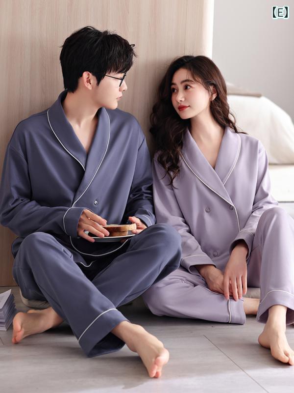 レディース パジャマ スウェット 上下 カップル パジャマ 女性 秋 綿 高級 長袖 ズボン 春秋 2025 メンズ ホーム 服 スーツ レディース パジャマ スウェット 上下 カップル パジャマ 女性 秋 綿 高級 長袖 ズボン 春秋 2025 メンズ ホーム 服 スーツ