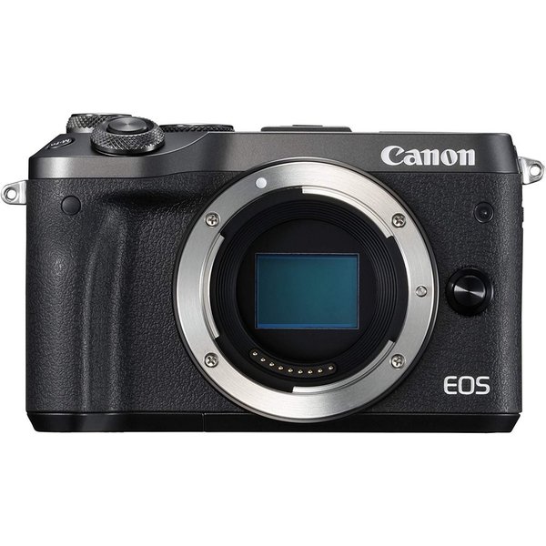 【中古】キヤノン Canon EOS M6 ボディー ブラック EOSM6BK-BODY SDカード付き