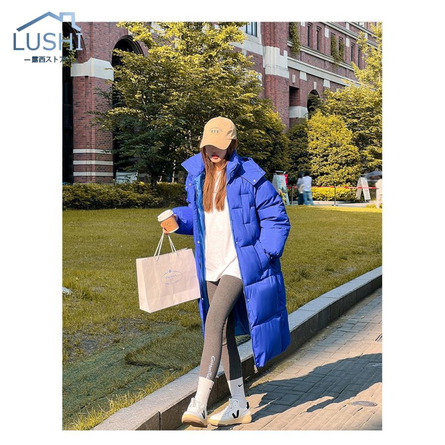 新作 トレンド 中綿コート レディース ダウンコート 中綿ジャケット ダウンジャケット ロング フード付き カジュアル 厚手 シンプル ゆったり 結婚式 イベント