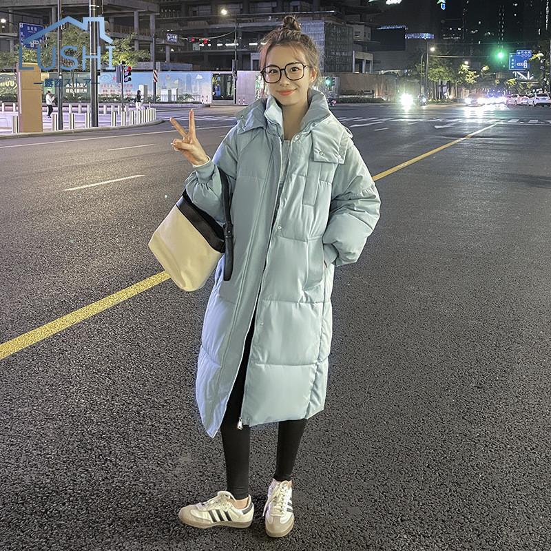新作 トレンド 中綿コート レディース ダウンコート 中綿ジャケット ダウンジャケット ロング フード付き カジュアル 厚手 シンプル ゆったり 結婚式 イベント