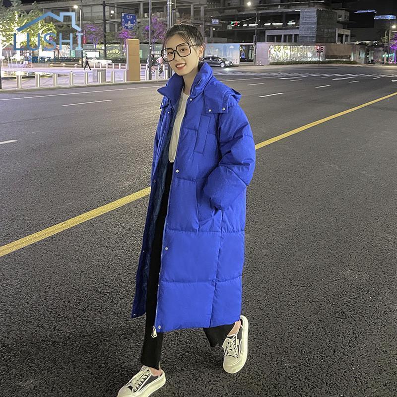 新作 トレンド 中綿コート レディース ダウンコート 中綿ジャケット ダウンジャケット ロング フード付き カジュアル 厚手 シンプル ゆったり 結婚式 イベント
